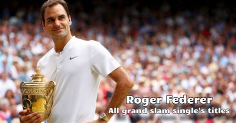 List of All Roger Federer’s Grand Slam Titles (Single’s).
